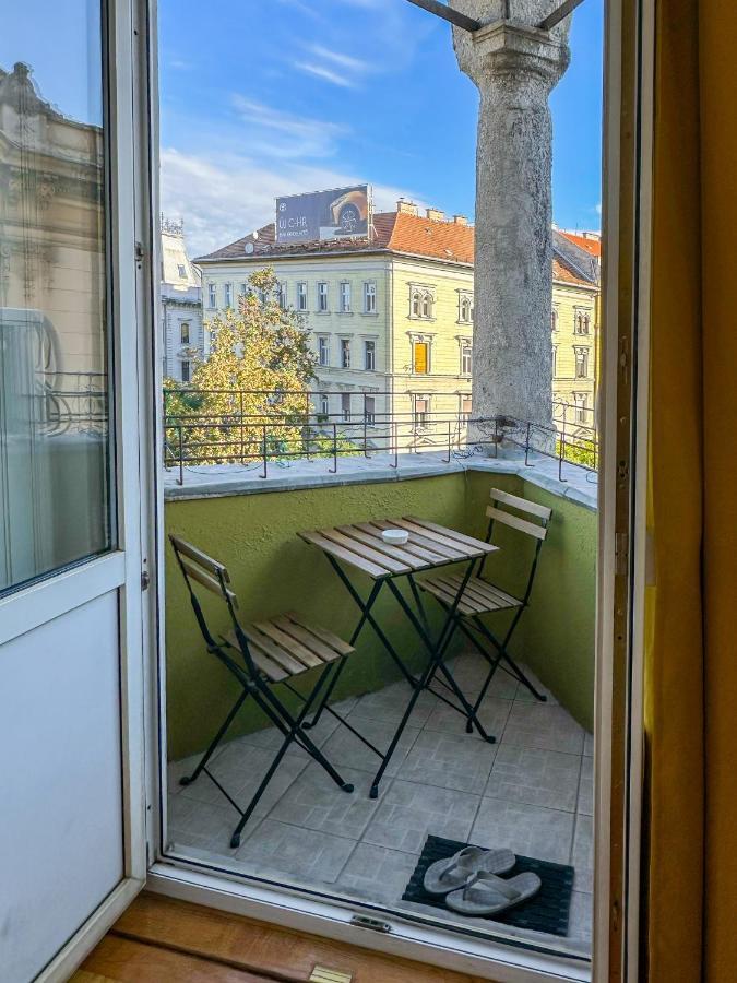 Saffron Apartment City Center Panorama Balcony Budapeşte Dış mekan fotoğraf